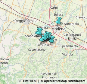 Mappa Viale Regina Pacis, 41049 Sassuolo MO, Italia (14.68364)