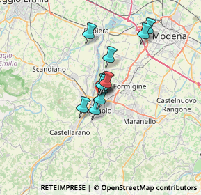 Mappa Viale Regina Pacis, 41049 Sassuolo MO, Italia (4.29909)