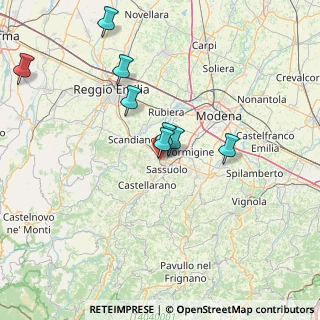 Mappa Via M. M. Boiardo, 42013 Casalgrande RE, Italia (24.20818)