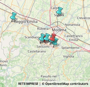 Mappa Via Cismon, 41049 Sassuolo MO, Italia (19.62727)