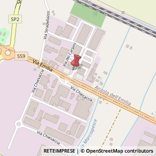 Mappa Via Delle Querce, 2, 40011 Anzola dell'Emilia, Bologna (Emilia Romagna)