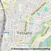 Hartă Fossano