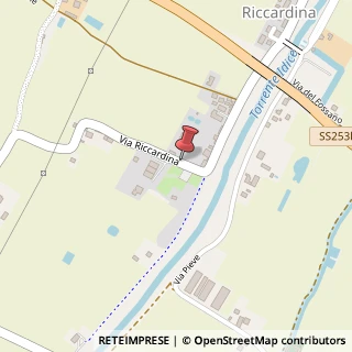 Mappa Via Riccardina, 10, 40054 Budrio, Bologna (Emilia Romagna)