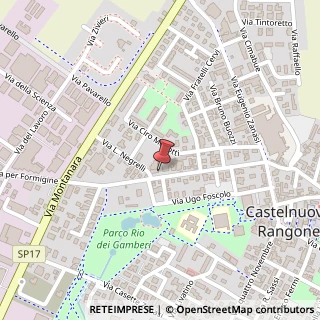 Mappa Via per Formigine, 22/A, 41051 Castelnuovo Rangone, Modena (Emilia Romagna)