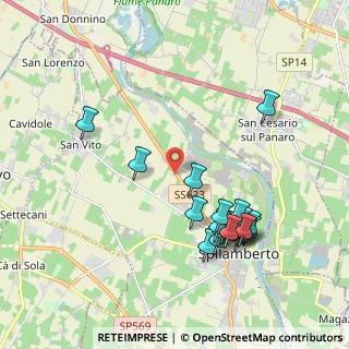 Mappa Piazza Sergio Finocchi, 41057 Spilamberto MO, Italia (2.085)