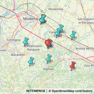 Mappa Piazza Sergio Finocchi, 41057 Spilamberto MO, Italia (7.135)