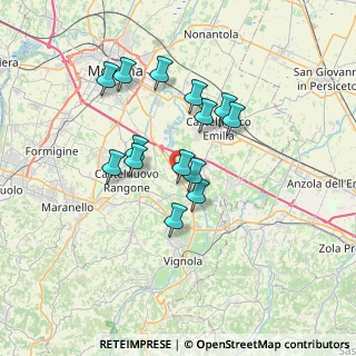 Mappa Piazza Sergio Finocchi, 41057 Spilamberto MO, Italia (5.84857)