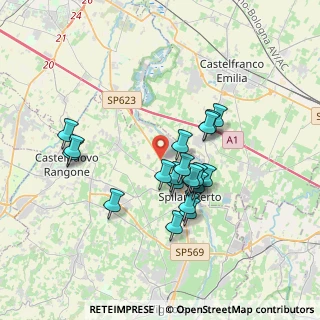 Mappa Piazza Sergio Finocchi, 41057 Spilamberto MO, Italia (3.0865)