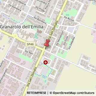 Mappa Via San Donato, 76, 40057 Granarolo dell'Emilia, Bologna (Emilia Romagna)