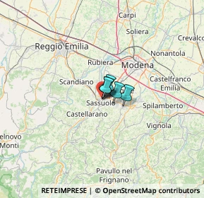 Mappa Via Mattarella, 41049 Sassuolo MO, Italia (44.52882)