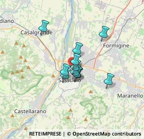 Mappa Via Mattarella, 41049 Sassuolo MO, Italia (2.08)