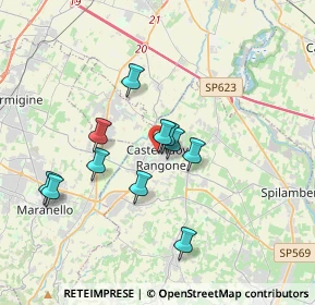 Mappa Via Torquato Tasso, 41051 Castelnuovo Rangone MO, Italia (3.05091)