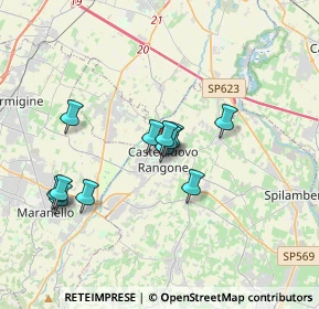 Mappa Via Torquato Tasso, 41051 Castelnuovo Rangone MO, Italia (2.9225)