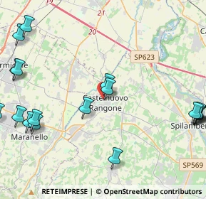 Mappa Via Torquato Tasso, 41051 Castelnuovo Rangone MO, Italia (6.1805)