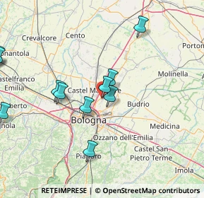 Mappa Via XXV Aprile, 40057 Cadriano BO, Italia (20.30692)