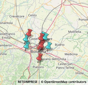 Mappa Via XXV Aprile, 40057 Cadriano BO, Italia (8.24091)