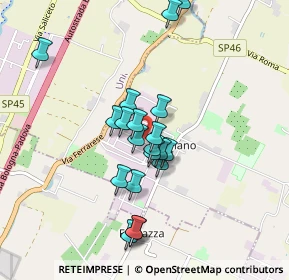 Mappa Via XXV Aprile, 40057 Cadriano BO, Italia (0.7715)