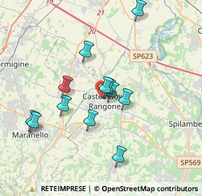 Mappa Via G. Mazzini, 41051 Castelnuovo Rangone MO, Italia (3.32583)