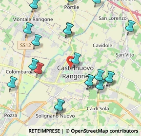 Mappa Via G. Mazzini, 41051 Castelnuovo Rangone MO, Italia (2.415)