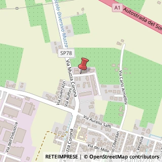 Mappa Via del Lavoro, 42, 41013 Castelfranco Emilia, Modena (Emilia Romagna)
