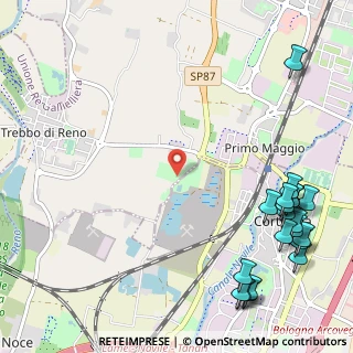 Mappa Via del Rosario, 40013 Bologna BO, Italia (1.621)