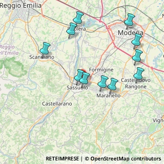 Mappa Via Bondioli, 41049 Sassuolo MO, Italia (8.64909)
