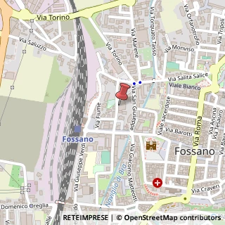 Mappa Via Santo Cottolengo, 18B, 12045 Fossano, Cuneo (Piemonte)