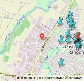 Mappa Via per Formigine, 41051 Castelnuovo Rangone MO, Italia (0.7205)