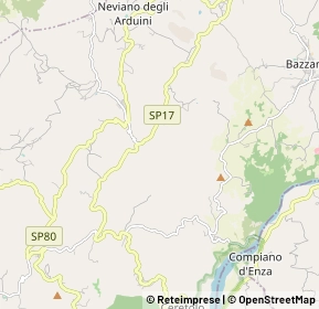 Mappa Strada janese, 43024 Neviano Degli Arduini PR, Italia (2.5125)