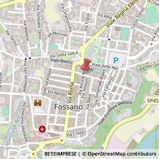 Mappa Via San Giovanni Bosco, 13, 12045 Fossano, Cuneo (Piemonte)