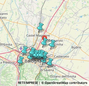 Mappa Granarolo Dell'emilia, 40057 Cadriano BO, Italia (6.975)
