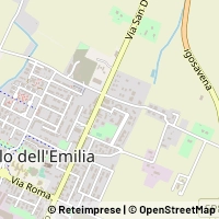 Mapa Granarolo dell'Emilia