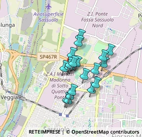 Mappa Via Stoccolma, 41049 Sassuolo MO, Italia (0.614)