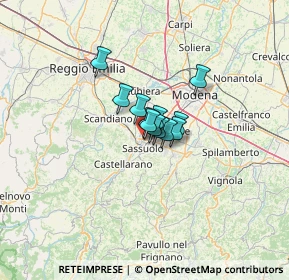 Mappa Via Stoccolma, 41049 Sassuolo MO, Italia (5.4375)