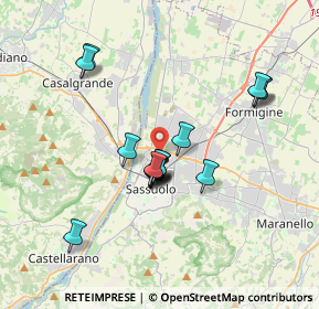 Mappa Via Stoccolma, 41049 Sassuolo MO, Italia (3.14563)