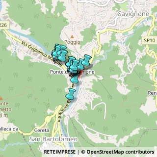 Mappa Via Ponte di Savignone, 16010 Savignone GE, Italia (0.23929)