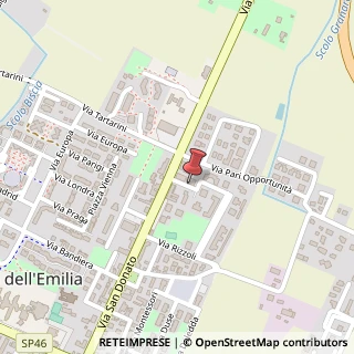 Mappa Via della Repubblica, 1, 40057 Granarolo dell'Emilia, Bologna (Emilia Romagna)