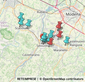 Mappa Via Aspromonte, 41049 Sassuolo MO, Italia (5.16077)