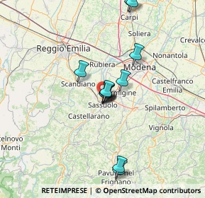 Mappa Via Aspromonte, 41049 Sassuolo MO, Italia (11.795)