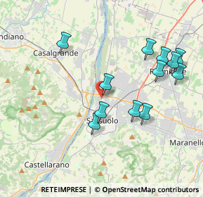 Mappa Via Aspromonte, 41049 Sassuolo MO, Italia (3.99333)