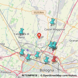Mappa Via delle Fosse Ardeatine, 40013 Castel Maggiore BO, Italia (4.70364)