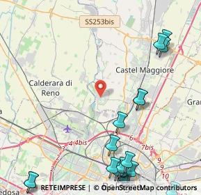 Mappa Via delle Fosse Ardeatine, 40013 Castel Maggiore BO, Italia (6.5)