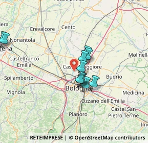 Mappa Via delle Fosse Ardeatine, 40013 Castel Maggiore BO, Italia (13.495)