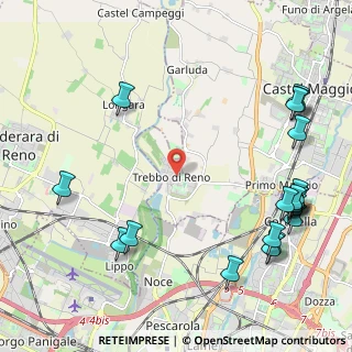 Mappa Via delle Fosse Ardeatine, 40013 Castel Maggiore BO, Italia (2.951)