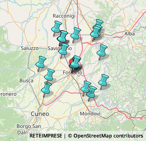 Mappa Via Fornace, 12045 Fossano CN, Italia (11.172)