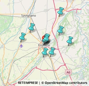 Mappa Via Fornace, 12045 Fossano CN, Italia (4.41917)