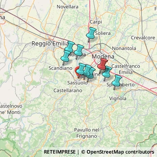 Mappa Via Atene, 41049 Sassuolo MO, Italia (9.00818)