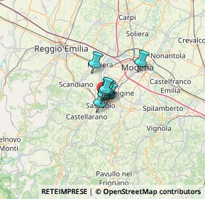 Mappa Via Oslo, 41049 Sassuolo MO, Italia (22.74733)