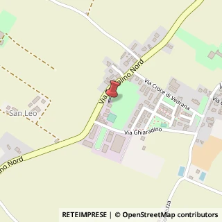Mappa Via Zenzalino Nord, 50, 40054 Budrio, Bologna (Emilia Romagna)