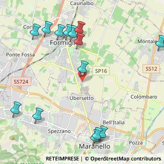 Mappa Strada delle Fornaci, 41043 Modena MO, Italia (2.85571)